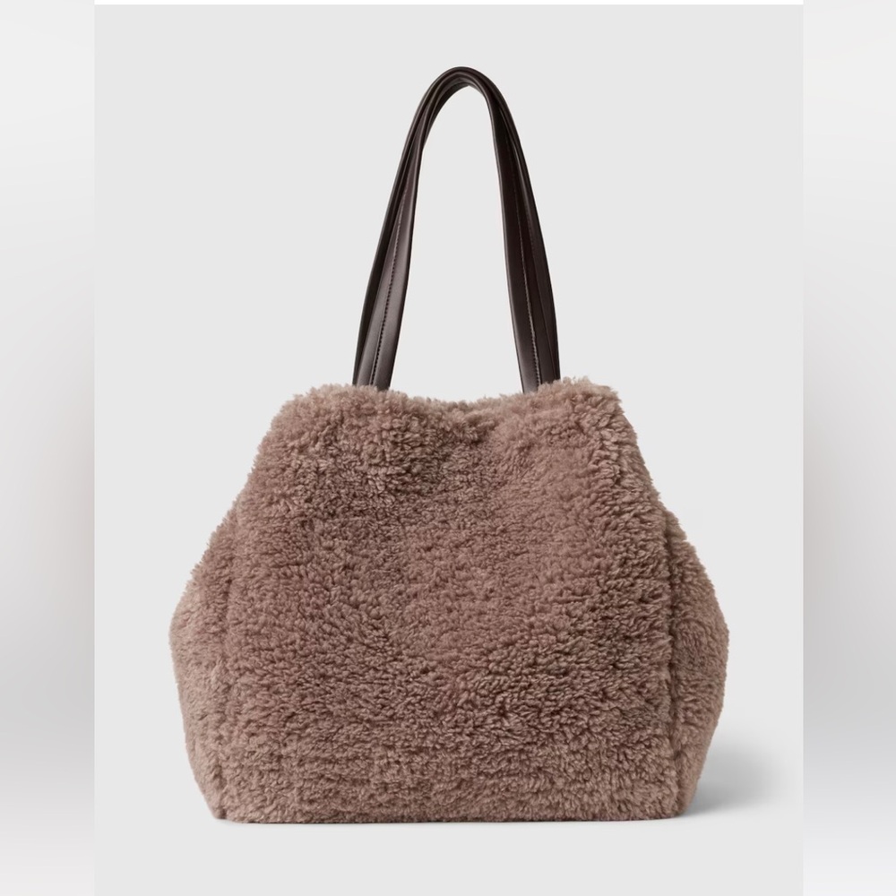 Faux Fur Tote Bag